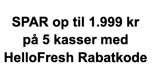 HelloFresh rabatkode logo